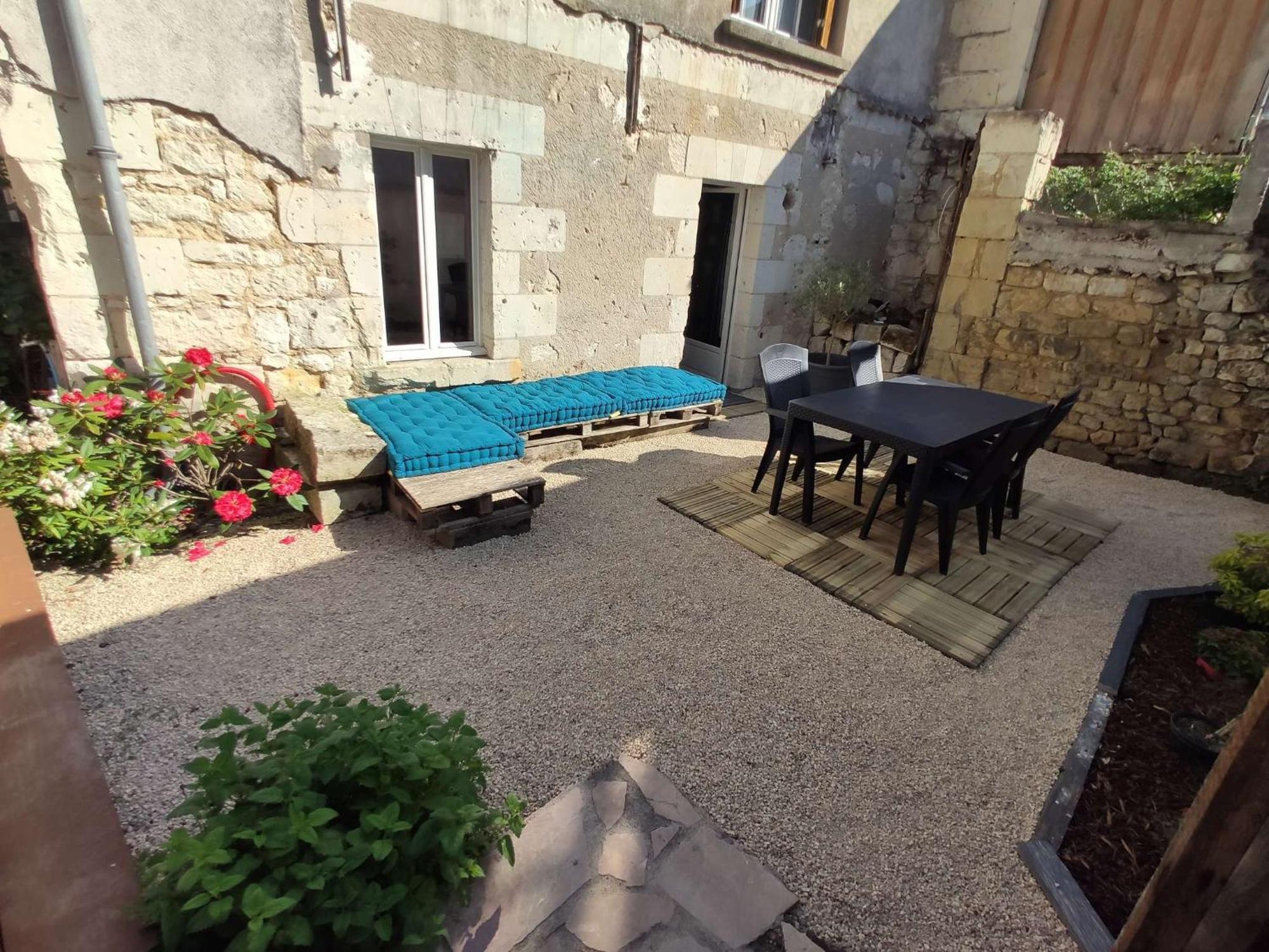 Gite du four à pain Benais Extérieur photo